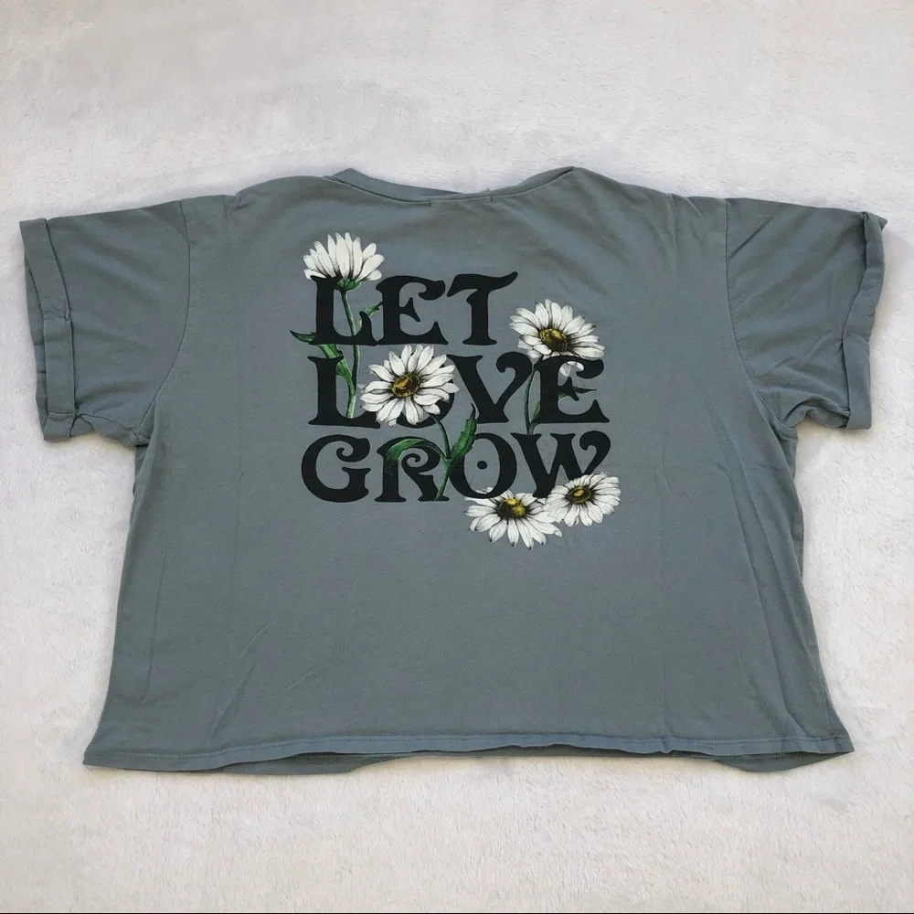 French Pastry, Let Love Grow Graphic Tee, Size XL